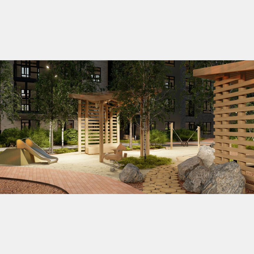 Квартира-студия, 27,7 м², 1/4 эт.