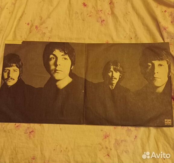Виниловая пластинка The beatles 1977 год