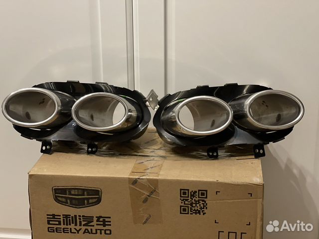 Накладка выхлопной трубы Geely Tugella