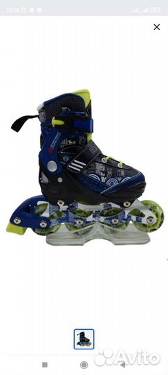 Роликовые коньки раздвижные 27-30
