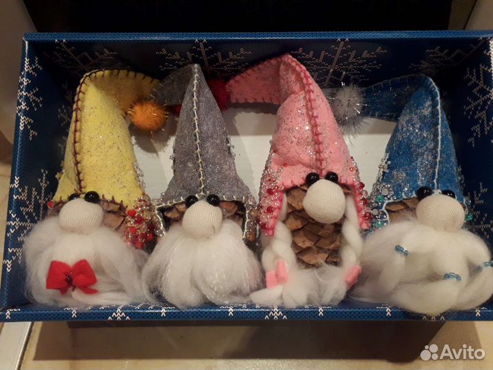 Новогодние игрушки ручной работы