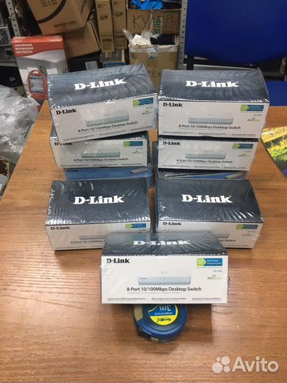 Новый коммутатор 8 портов