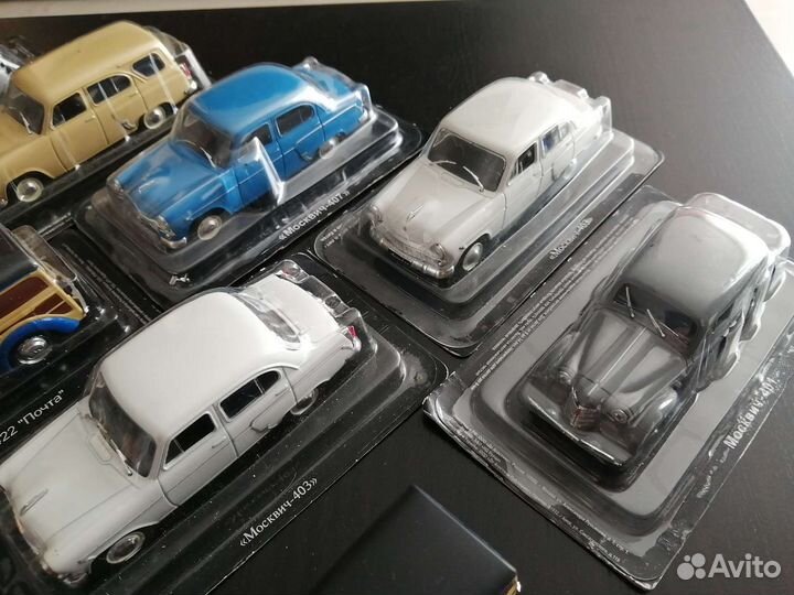 Автолегенды СССР 1/43 москвичи