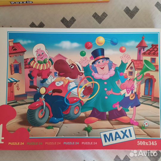 Пазлы в ассортименте