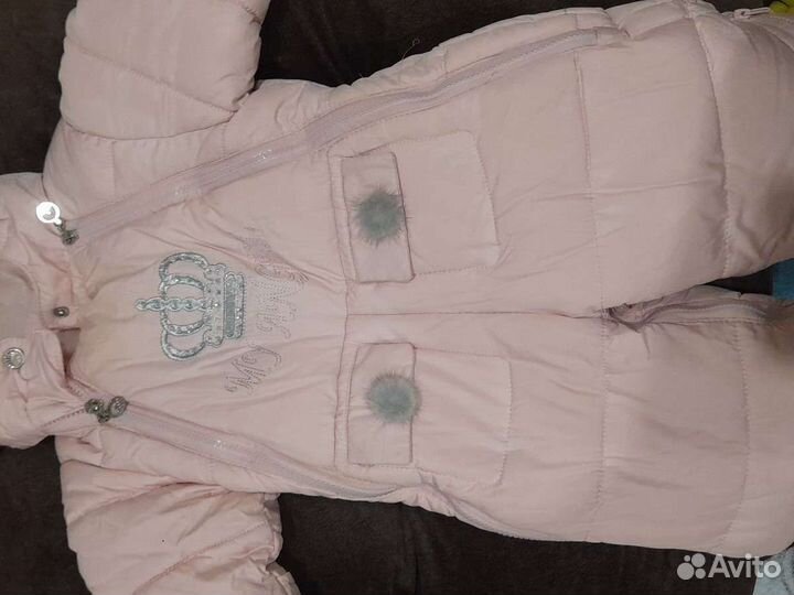 Зимний комбинезон для девочки