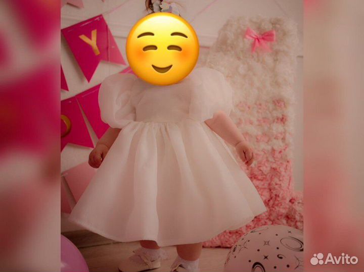 Платье для девочки 80