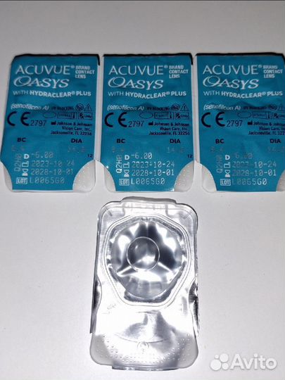 Доставка Линзы контактные acuvue