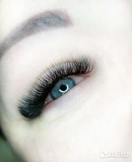 Наращивание ресниц на дому