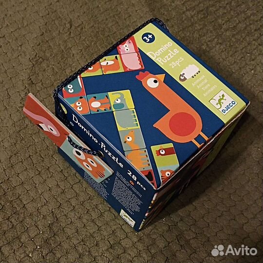 Детские игры-пазлы и домино