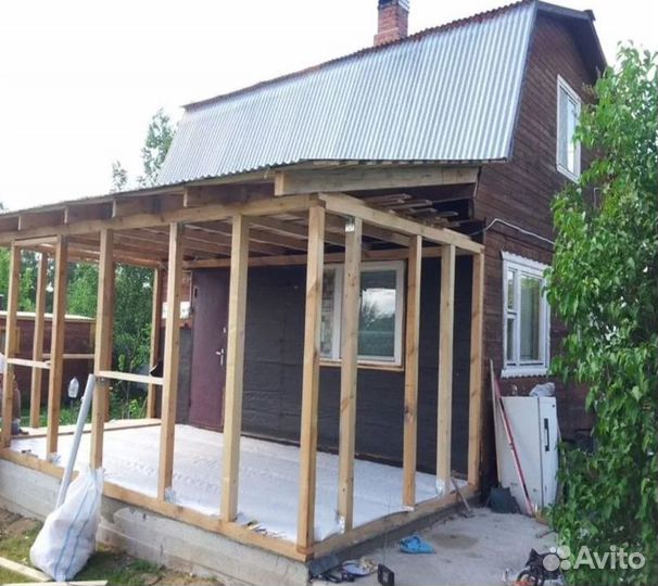 Строительство беседок, навесов, пристроек