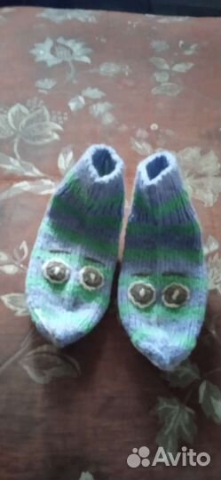 Носки вязаные детские