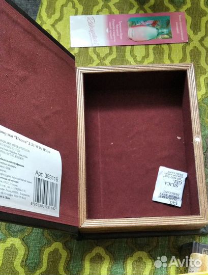 Шкатулка деревянная 