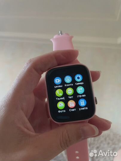 Смарт-часы умные Smart Baby Watch C90 для девочек