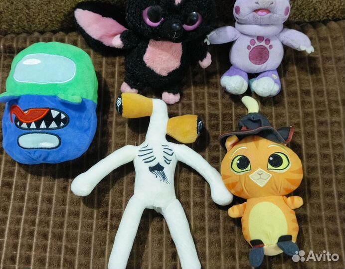 Мягкие игрушки пакетом