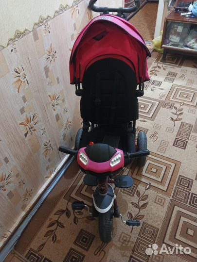 Детский велосипед с ручкой бу