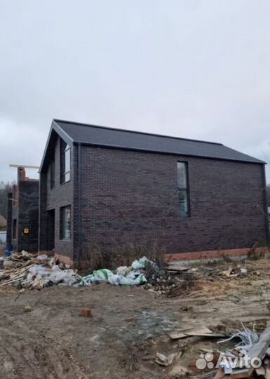 Кирпич Магма флеш графит антик KMG-1825