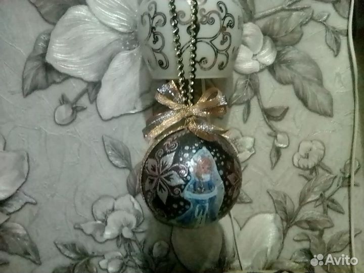 Елочные игрушки, новогодний шар