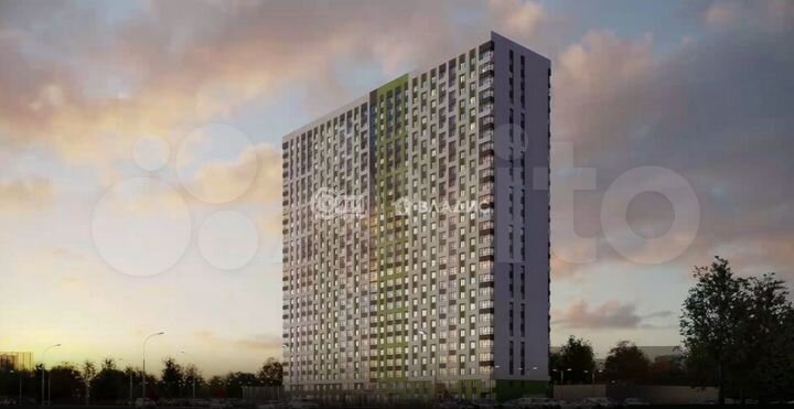 Квартира-студия, 27 м², 23/27 эт.