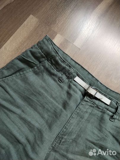 Шорты из льна