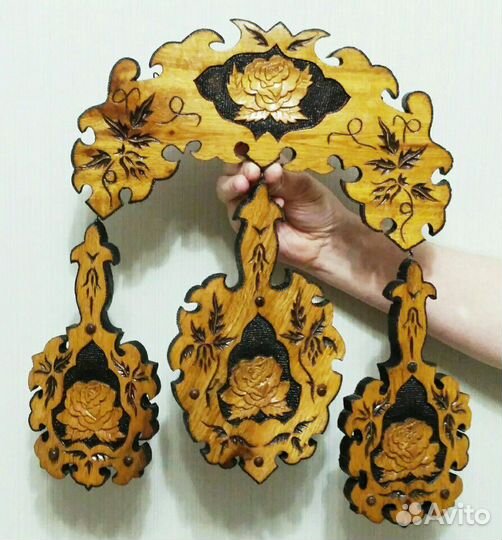 Сувенирные декоративные доски разделочные - набор