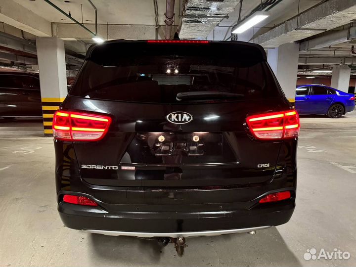 Kia Sorento Prime 2.2 AT, 2017, битый, 153 730 км