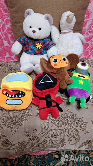 Мягкие игрушки пакетом