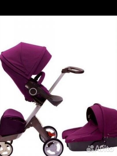 Коляска 2в1 stokke xplory v4 и допы