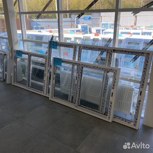 Окна пластиковые 2000х1000