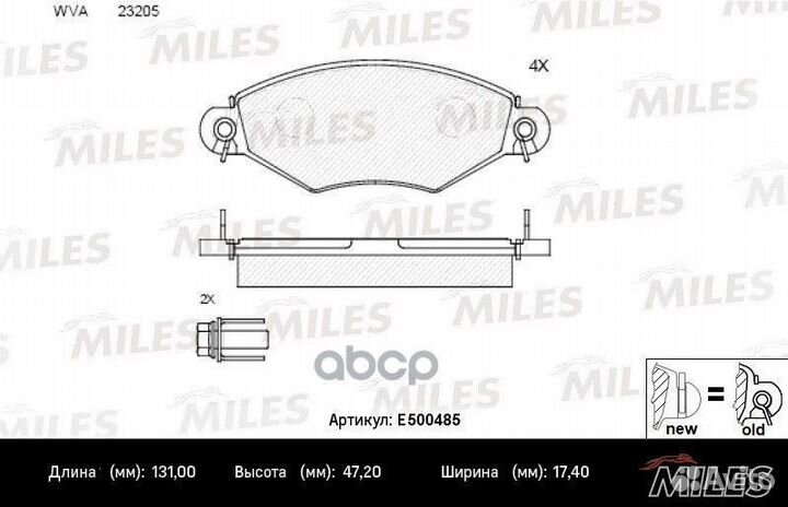 Колодки тормозные (Смесь ceramic) Peugeot 206 9