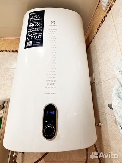 Бойлер electrolux ewh 80 royal flash