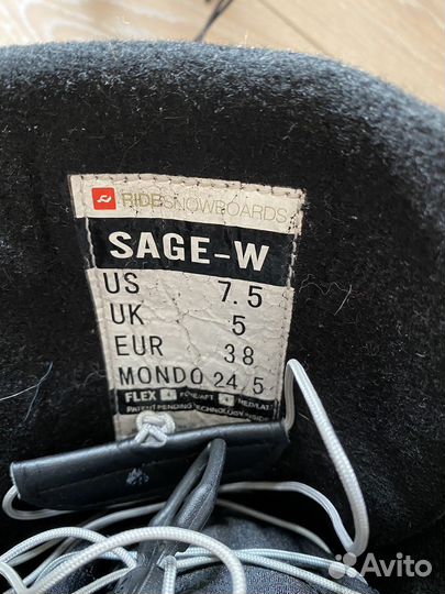 Сноубордические ботинки Ride