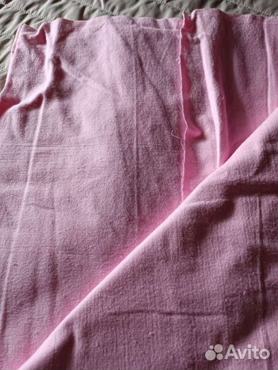 Ткань байка,фланель СССР,3,80 х 0,8