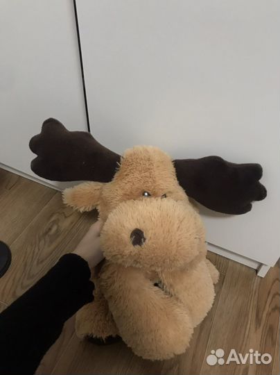 Плюшевая игрушка лось skogstokig