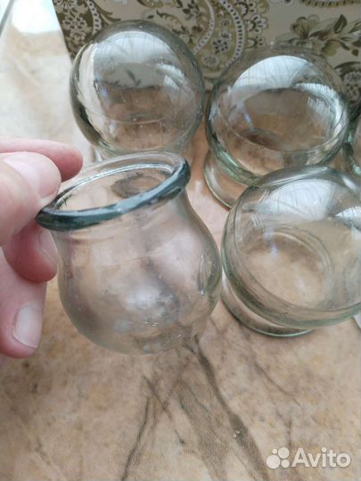 Медицинские банки стеклянные СССР