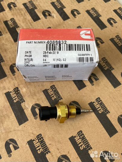 Датчик температуры Cummins ISF ISB QSM11 ISM11