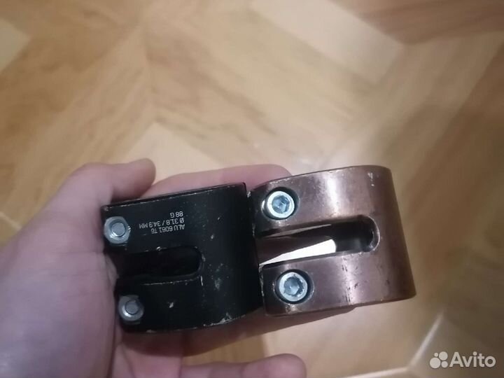 Хомуты зажимы оксело для самоката