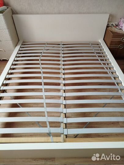 Кровать двухспальная с матрасом бу 160 200
