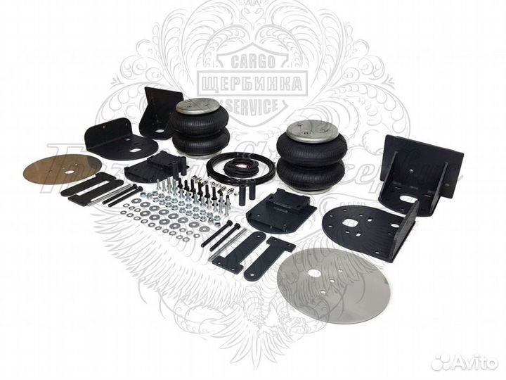 Пневмоподвеска задней оси Газон next с гбо