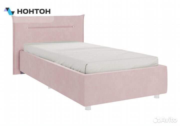 Кровать Альба розовая