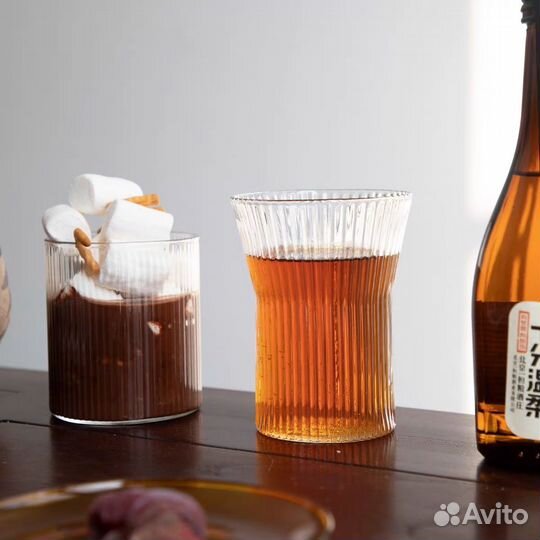 Стаканы с деревянной вставкой тренд сезона