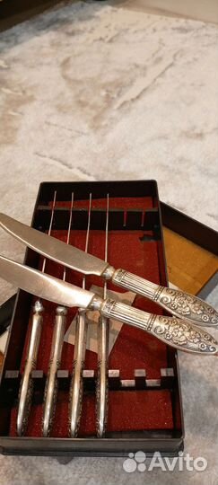 Мельхиоровые столовые приборы СССР