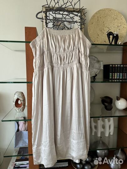 Платье макси больших размеров H&M