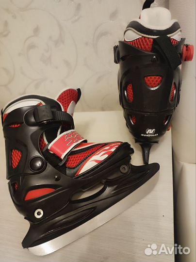 Коньки детские раздвижные 27 30