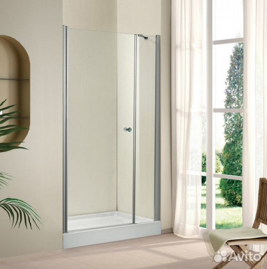 Душевая дверь Cezares triumph-D-B-11-40+80-P-Cr-L