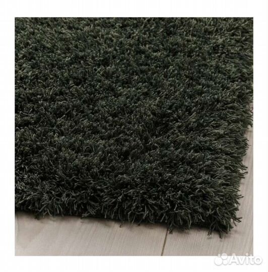 Ковер IKEA темно - зелёный 1,95/1,33 новый