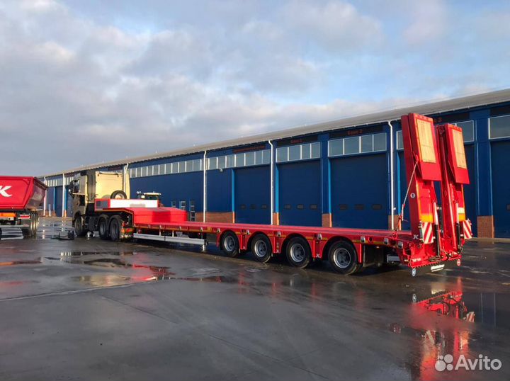 Полуприцеп трал (тяжеловоз) Kassbohrer LB4, 2023