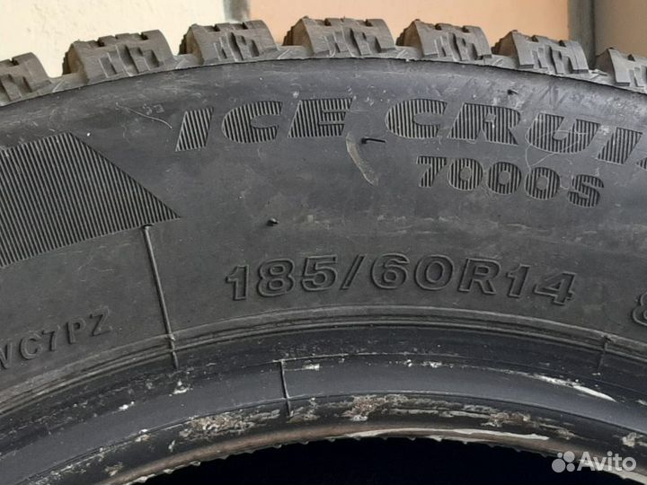 Шины Bridgestone Ice Cruiser 7000S 185/60 R14 82T