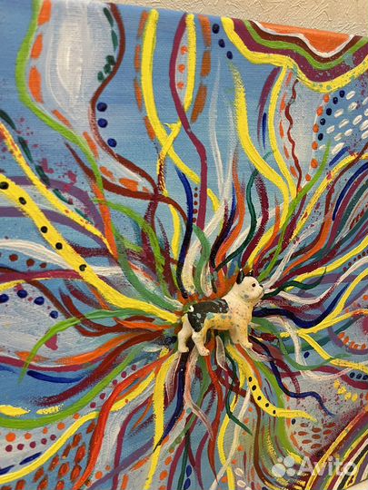 Картина акрил 30х30