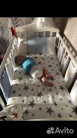 Бортики на кроватку