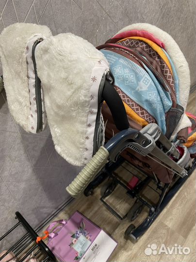 Санки коляска ника kids